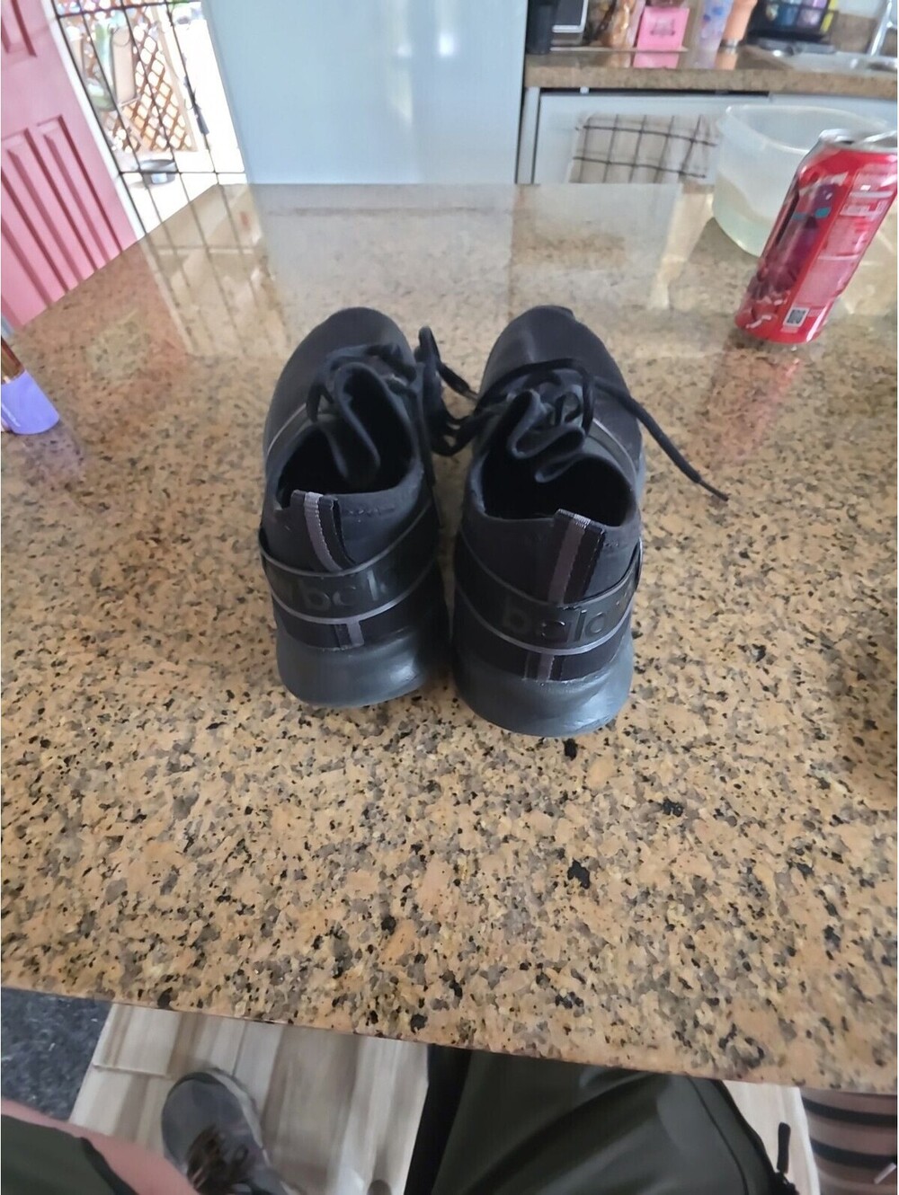 Breeze Glide Ultra Comfortable Men's Black Running Shoes Sneakers